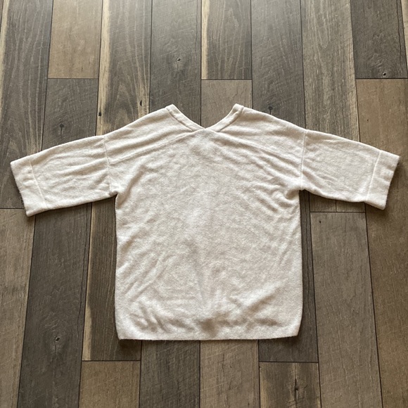 LOFT Lounge Double V Cozy Cloud Sweater - Picture 5 of 9